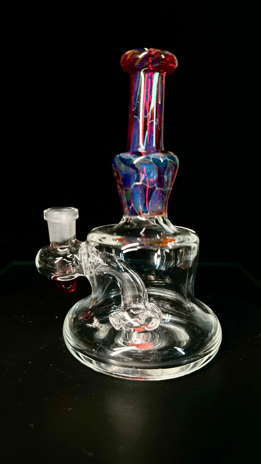 Fully Accented Red Fumed - Mini 10mm Piece