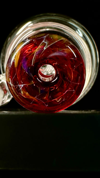 Fully Accented Red Fumed - Mini 10mm Piece