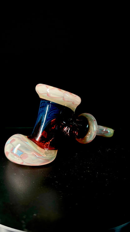 Fully Worked Red Fumed - Handheld Piece