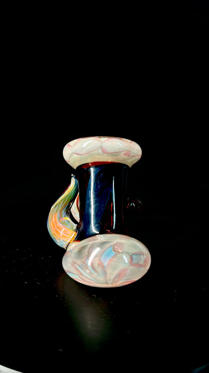 Fully Worked Red Fumed - Handheld Piece