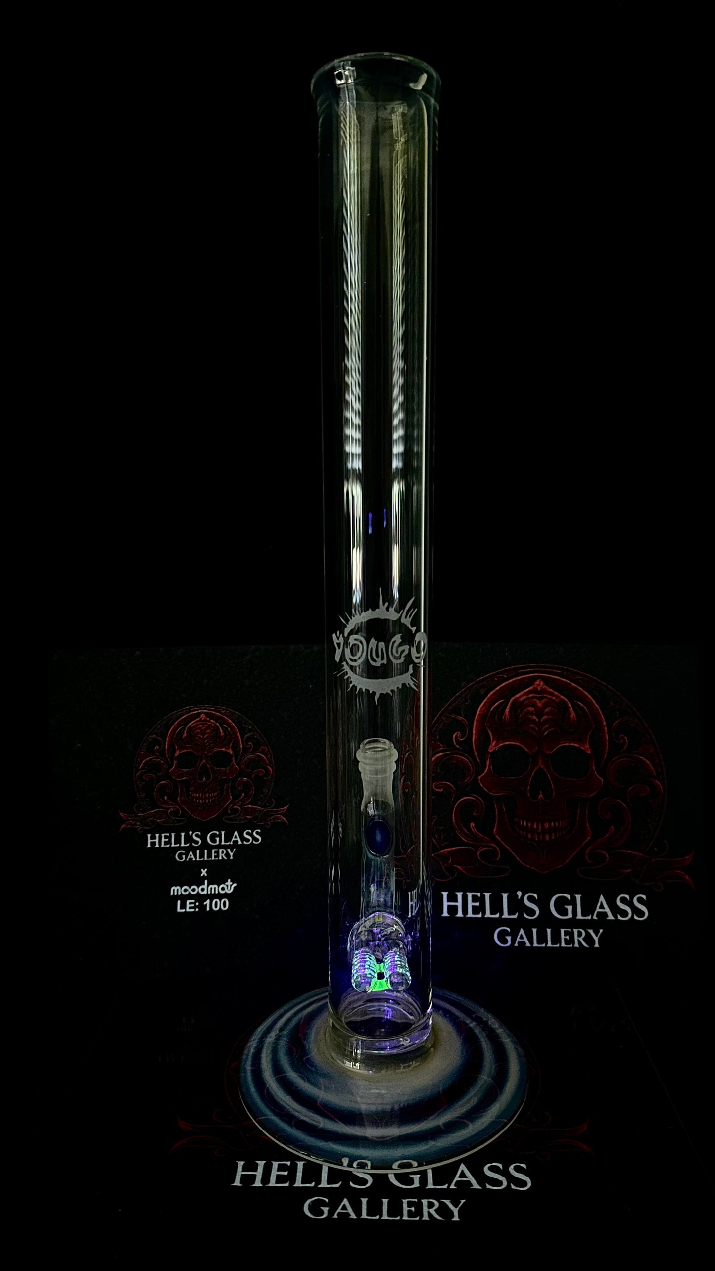 PA Cobalt Blue 50MM Fumed Dual UV Stem