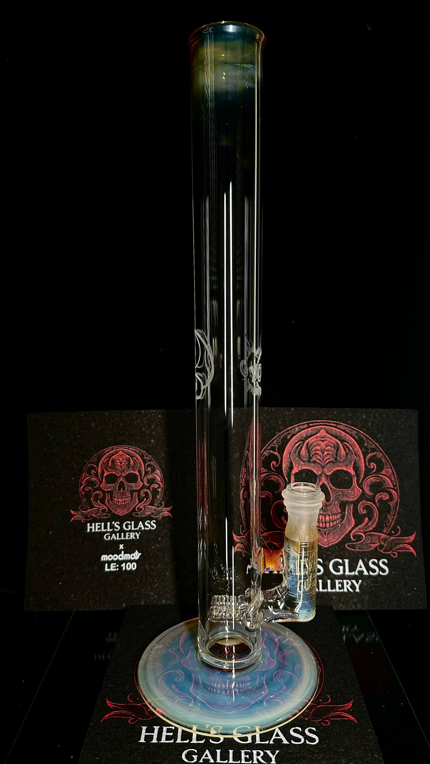 PA Serendipity 50MM Fumed Dual UV Stem W/ Sandblast Art