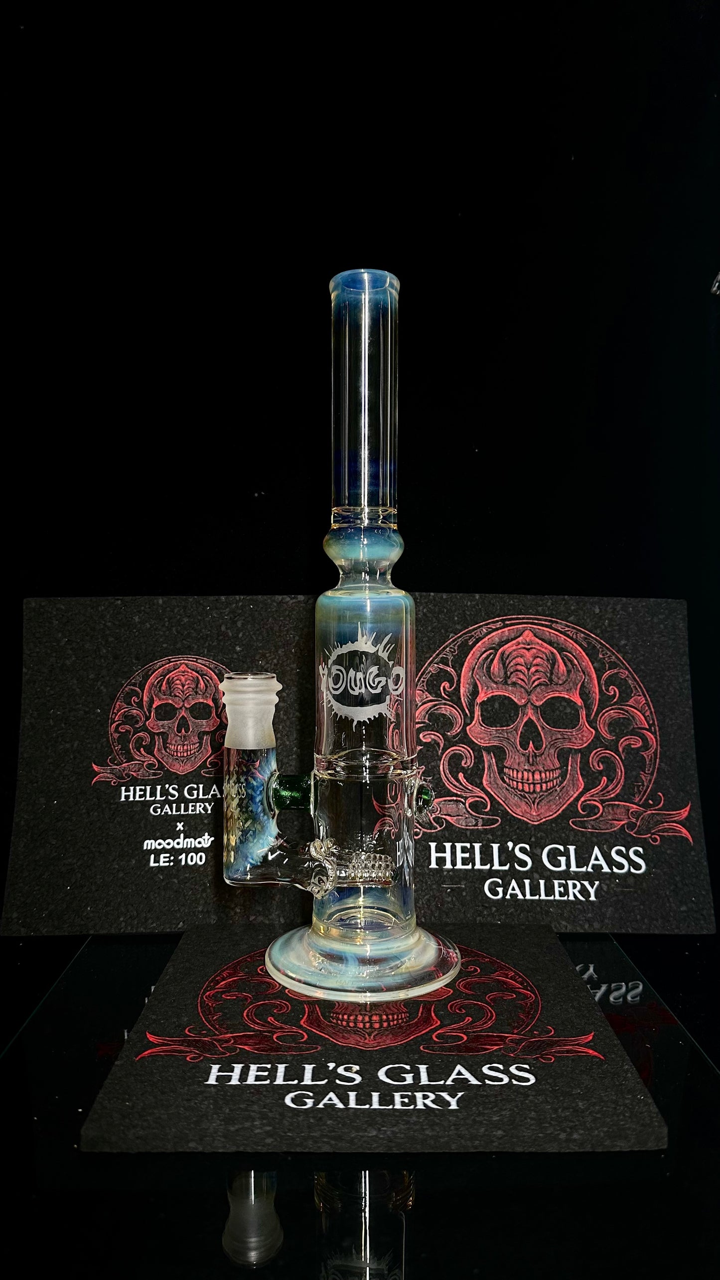 PA Mighty Moss Mini Fatty Fumed Dual UV Stem W/ Opal